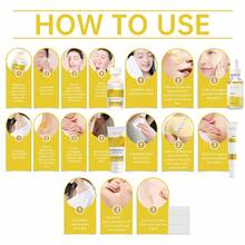 EELHOE 4-Piece Skincare Gift Set: Facial Cleanser, Toner, Serum & Moisturizer With 4% Niacinamide & Salicylic Acid. Provides Brightening, Hydrating, Oil Control And Gentle Nourishing Repair, Suitable For Sensitive Skin And All Skin Types. An Ideal Daily Care Routine & Holiday Gift Set. - Bộ quà tặng chăm sóc da 4 món - Xem 8