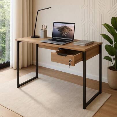 Mesa Escrivaninha Para Computador Home Office Quarto Sala Estudo