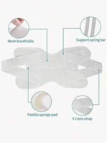 Upgraded Japanese Protective Bandage - Enhanced Compression Knee Brace, 4th Generation Knee Support, Featuring Stability, Breathability And Adjustability, Suitable For Most Sports, Also An Ideal Gift For Holidays Or Birthdays. Be Sure To Bend Your Legs When Wearing.