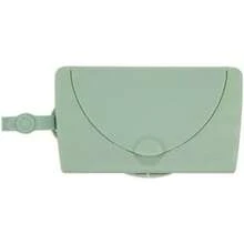 Ubbi On--Go - Dispensador de toallitas para bebé, contenedor portátil para viajes, accesorio imprescindible para recién nacidos, soporte para toallitas reutilizables, color verde salvia(Dispensador de toallitas verde salvia) - Multicolor - Ver 1