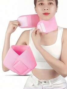 1pc Silicone Neck Care Pad With Adhesive Strip - , Reusable Gel Mask To Hydrate, Nourish And Lift Neck Skin.