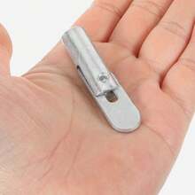 50 Piezas Pasador De Bloqueo Para Andamios, Conector De Junta De Andamio Móvil Pasador Bloqueo 1/2 Pulgada, Barra De Punto De Conexión De Junta Móvil Y Acoplamiento Con Seguros - Plateado - Ver 4