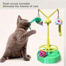1 Set Mouse Bell Ball, Cat Rotating Toy, Tracking Ball, Pet Entertainment Gadgets - Multicolor - View 4