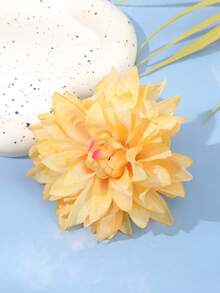 1个时尚优雅的超大多层人造花发夹，波西米亚风发卡，适合女性佩戴，可用于情人节、婚礼等场合，也可作为送给她的礼物。 - 彩色 - 查看 8