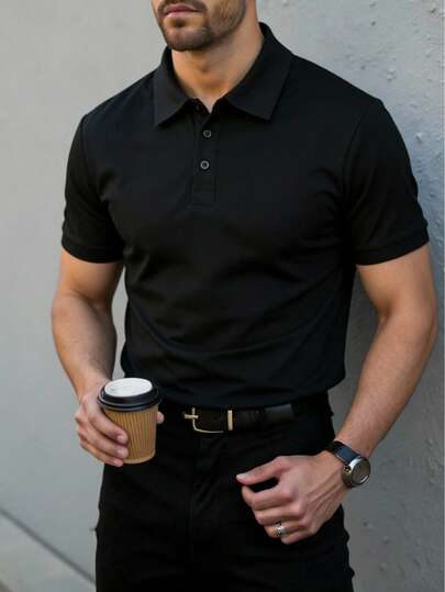 Men's Polo Shirts Are Breathable And Comfortable, Suitable For Business Occasions, Sports, Parties, And As Gifts.