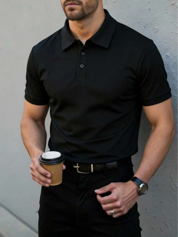 Men's Polo Shirts Are Breathable And Comfortable, Suitable For Business Occasions, Sports, Parties, And As Gifts.
