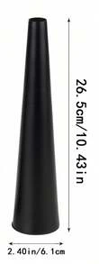 Vaso de flores criativo minimalista nórdico (1 peça) para decoração de mesa de jantar, armário de TV, utensílio de cozinha, vaso cilíndrico decorativo. - Preto - Ver 9