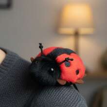 Women Girls Insect Headband Fashionable Cute Ladybug/Butterfly/Bee Hair Accessories For Daily Party - 七星瓢蟲站肩 - 查看 5