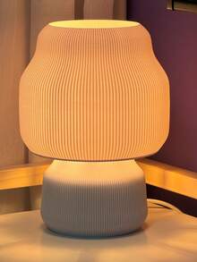 Solaris Table Lamp, Bedside Lamp, 110V/220V, For Bedroom, Living Room, Or Office. - trắng - Xem 7