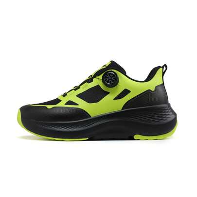 Zapatillas de trail running, con sistema de ajuste BOA amortiguador, ligeras, para uso en exteriores, con malla transpirable, para correr, senderismo y entrenamiento para hombres