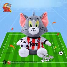 TOM AND JERRY. Đồ chơi nhồi bông Tom và Jerry series bóng đá mới, cao 20cm, dành cho trẻ em, hình nhân vật hoạt hình, quà tặng sinh nhật cho bé trai, trang trí phòng ngủ. - Nhiều màu - Xem 1