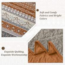 Quilt Sets - Brown Grey - View 5