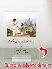 C - Wedding Date Photo Standee