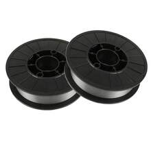 2 Pack 10 Pound Spool E71T-GS Gasless-Flux Core Wire Welding Wire 0.035 Inch (0.9 MM) Diameter - Silver - View 5