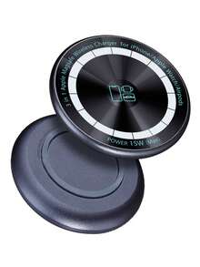 15W Magnetic Wireless Car Charger, Fast Charging Compatible With Apple & Android Smartphones, Phone Holder - Magnetic Wireless Charging - View 9