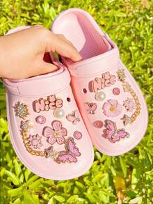 Golden and Pink Flowers