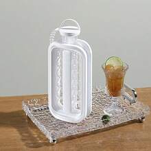 冰淇淋曲棍球制作器 带盖冰淇淋立方体托盘 大容量冰淇淋球形冰淇淋立方体制作器 时尚DIY冰淇淋立方体工具 冰淇淋托盘和收纳盒 万圣节和圣诞节礼物 - 彩色 - 查看 2