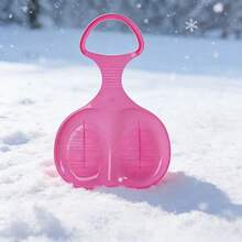 1个加厚圆形雪橇，耐磨加厚沙/草地雪橇板