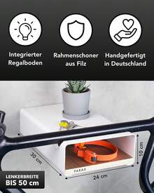 Garage Tool Storage Racks - לבן - אגוז מלך - ראה 9