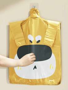 50 túi rác dày dặn, kiểu dáng áo vest, túi đựng rác gia đình di động, họa tiết chó hoạt hình dễ thương, túi rác nhà bếp cỡ lớn, thích hợp đựng rác thải thực phẩm, tiết kiệm và thiết thực, túi vệ sinh, thích hợp làm quà tặng ngày Valentine. - Nhiều màu - Xem 12