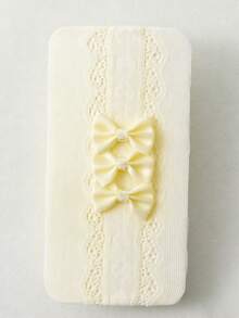 1 chiếc quần tất nơ rỗng cho bé gái, có chức năng thấm hút mồ hôi và chống muỗi. - Nhiều màu - Xem 10