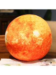 月球、地球、太阳行星毛绒玩具太空行星枕头太阳系毛绒球3D毛绒球益智玩具，适合家长在家学习办公使用。 - 彩色 - 查看 7