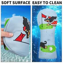 Cute Little Dog Green Design Style Golf Club Head Cover, Suitable For Driver, Fairway Wood, Hybrid - Club Head Cover, For Male And Female Outdoor Enthusiasts, Is A Worthy Of Having A Golf Club Protector. - Multicolor - View 6