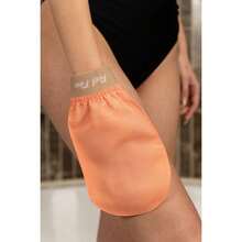 Turkish 100 Plant Silk Exfoliating Glove Set Natural Hammam Shower Bath Mitts for Face amp Body, Gentle Scrub Gloves for Women amp Men, Ideal for Shower, Bath, Spa Salmon Pink - SalmónRosaSienteteBien - Ver 2