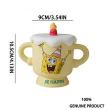 官方海绵宝宝生日陶瓷杯，高品质创意陶瓷牛奶杯 - 彩色 - 查看 7