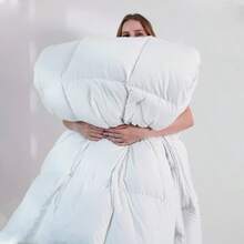 Comforters Full Size, Duvet Insert,White All Season Duvet, Lightweight Quilt, Down Alternative Hotel Comforter White, Full 82x86 Inches - Chăn bông nhẹ - Xem 4