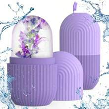 Silicone Facial & Eye Ice Roller-A Reusable Skincare Tool That Soothes And Cools To Revitalize The Skin; Features A Leak-Proof Design, Making It Perfect For At-Home Spa Treatments. - Multicolor - View 9