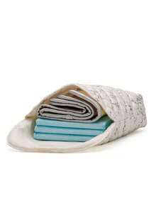 可折叠婴儿尿布更换垫，双面尿布垫，多功能缝线午睡垫，带挂绳 - 彩色 - 查看 4