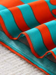 Đầm maxi Kaftan cổ chữ V in họa tiết cổ điển dành cho nữ, thân thiện với da, tay ngắn, kiểu dáng rộng rãi, xẻ tà bên hông, cỡ lớn, phong cách Bohemian, thích hợp mặc ở nhà hoặc nghỉ dưỡng. - Nhiều màu - Xem 7