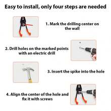 Garage Storage Hooks - 橘色 - 查看 9