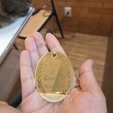 Thẻ tên cưới bằng gương acrylic mạ vàng, Cảm ơn quý khách đã ủng hộ, Thẻ tên cưới, Quà tặng Ngày Valentine cá nhân hóa, Trang trí cao cấp, Có thể tái sử dụng, Đa chức năng, Phong cách và tinh tế, Chất lượng cao, Có thể tùy chỉnh, Cá nhân hóa, Độc đáo, Phù hợp cho tiệc cưới, Đồ thủ công cưới tùy chỉnh, Phong cách mùa thu sang trọng, Phụ kiện tiệc cưới - Vàng - Xem 8