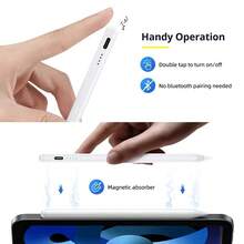 Universal Touch Stylus Pen Compatible With IPad, Apple Pencil, S, Am, Sun, G Series Phones, Redmi Phones, Galaxy Tab A9, A9+, S9FE, S9+, S8+, S7+, S7FE, S6lite, A7, A8, A7lite, And Other Android Devices. Supports Tilt And Charging. - Multicolor - View 5