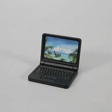 9 Colors Mini Foldable Laptop Computer Model, Suitable For Micro Landscape, Dollhouse - Multicolor - View 12