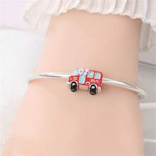 1PC 925 Sterling Silver Globe Airplane Luggage, Airplane Travel Map, Pink Bow Red Bus, Pink New Adventure, Freeze Beautiful Moments Camera, Cute Cat Camera, Sweet Departure, Red Luggage, Summer Vacation Travel Plane Luggage Sun, Travel Two Pieces Set, Heart-Shaped Luggage Handbag Pendant, DIY Bracelets, Necklaces And Other Jewelry, Perfect Gift For Friends' Birthdays And Holidays