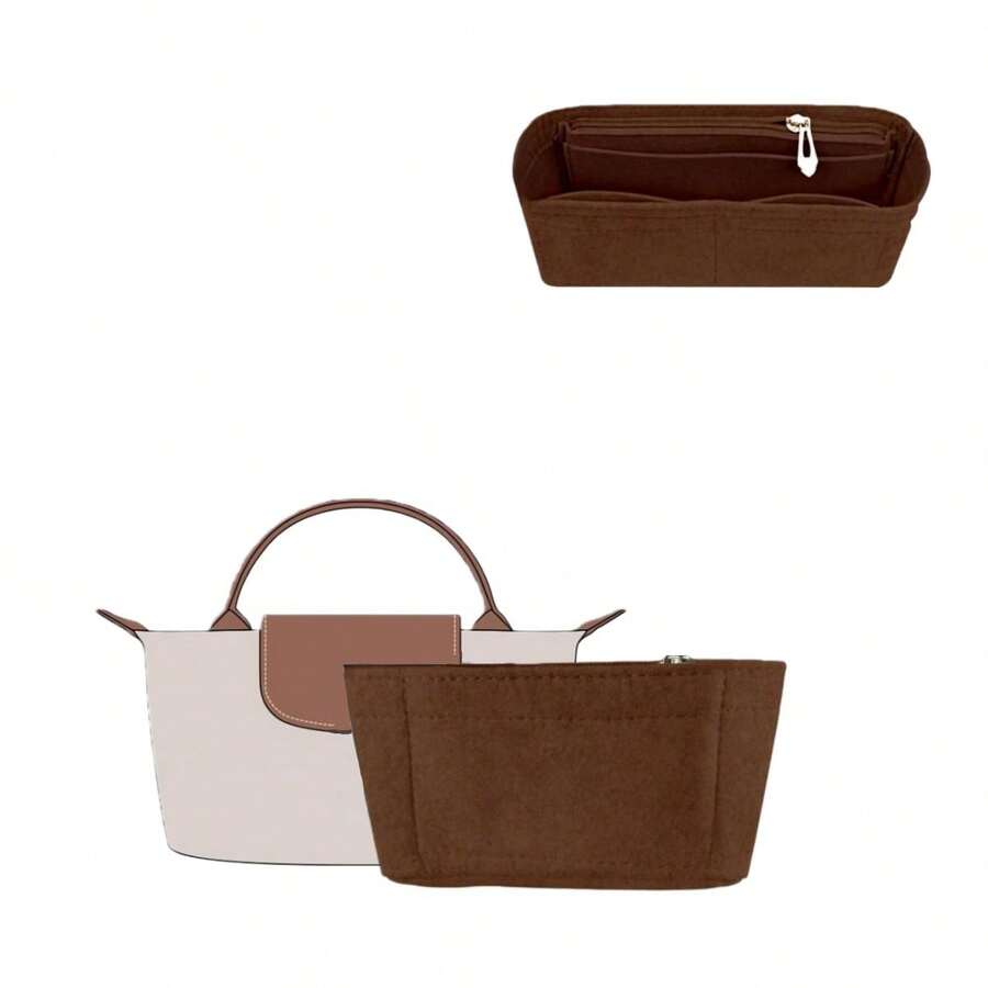 迷你收纳内衬，适用于小型手提包、Timid 包包收纳袋、Le Pliage 手提包收纳袋