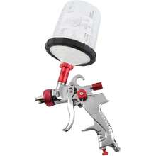 Pulverizador de Pintura, Entrada de Aire G1/4 HVLP Pistola Pulverizadora de Pintura Automotriz con Boquillas de 1,4 Mm, 1,7 Mm y 2,0 Mm, Kit de Antorcha de Pulverización de,37851995 - A - Ver 1