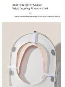 1pc Cute Puppy & Paw Print Fluffy Toilet Seat Cover - Waterproof Seal, Easy Zipper Installation (Fits Most Toilets) Cozy Winter Bathroom Accessory