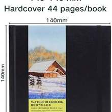 Cuaderno de Bocetos para Acuarela, Papel Libre de cido, Tapa Dura, Doble Cara para Medios Hmedos - como se muestra en la figura - Ver 5