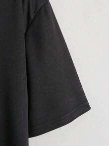 T-Shirt "AMOR DE VERANO STUDIOS" | Lässiges und bequemes Herren-T-Shirt aus reiner Baumwolle - Schwarz - Übersicht 4