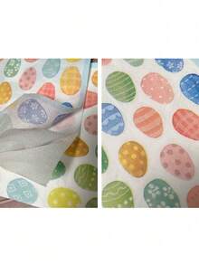 20张春季复活节餐巾纸，散装一次性春季花朵复活节兔子彩蛋图案，复活节彩蛋，复活节彩蛋，客用纸巾，手巾，家用/家庭/餐厅/浴室适用（复活节彩蛋） - 彩色 - 查看 9