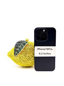 Super Mini Lemon Shape Rhinestone Evening Bag For Bridal Luxury Diamond Clutch Purses Wedding Party Crystal Handbags Prom Pouch - Yellow - View 7