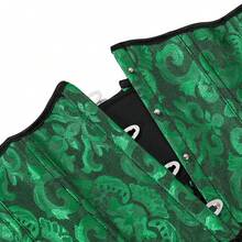 1件装女士束腰塑身衣，紧致收腹束腰带 - 綠色 - 查看 3