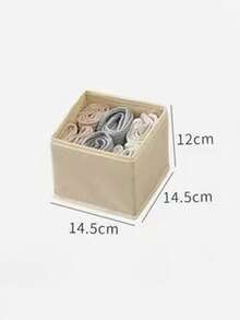 1个可折叠衣物收纳架，内衣整理架，袜子架，可折叠抽屉分隔架，可水洗分类收纳架，方便的衣柜内衣衣物收纳架