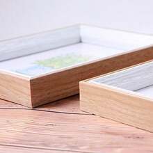 Simpeak 3 Piezas Marco de Fotos,4" x 6" Soporte para Retratos Fotogrficos con Soporte en ngulo Vertical/Horizontal, 10 * 15cm Marco Fotogrfico para Decoracin Oficina en Casa - blanco+4 x 6 pulgadas - Ver 7