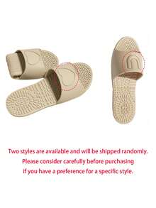 Foldable Travel Slippers For Men & Women, Lightweight Indoor Bathroom Home Shoes, Portable Quick-Dry Non-Slip Shower Sandals, Foldable Massage Slide Slippers, Comfortable Open-Toe Wear-Resistant Slippers With Soft Non-Slip Soles, Suitable For Home, Dorm, Gym, Swimming Pool, Spa, Camping, Beach, Shower, Hotel - Multicolor - View 9