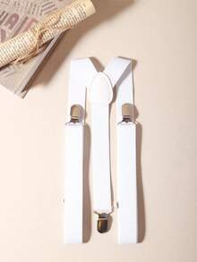 1件装女士可调节Y型细肩带吊带裙，舒适弹力肩带，可调节弹力带和金属夹扣，适合婚礼、演出、大学校园装扮、节日礼物、返校季等场合。 - 彩色 - 查看 4